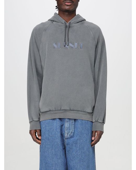 Sunnei Gray Sweatshirt for men