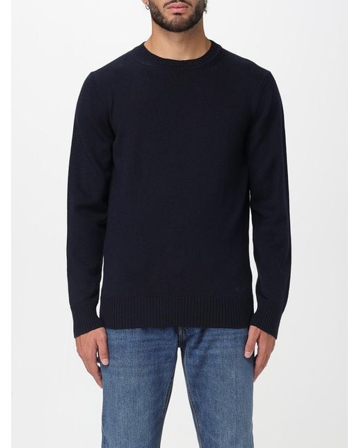 Emporio Armani Blue Sweaters for men