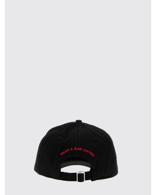 Cappello Uomo di DSquared² in Black da Uomo