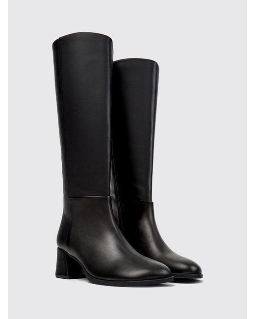 Camper Black Boots