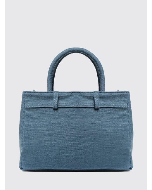 Secret Pon-pon Blue Shoulder Bag