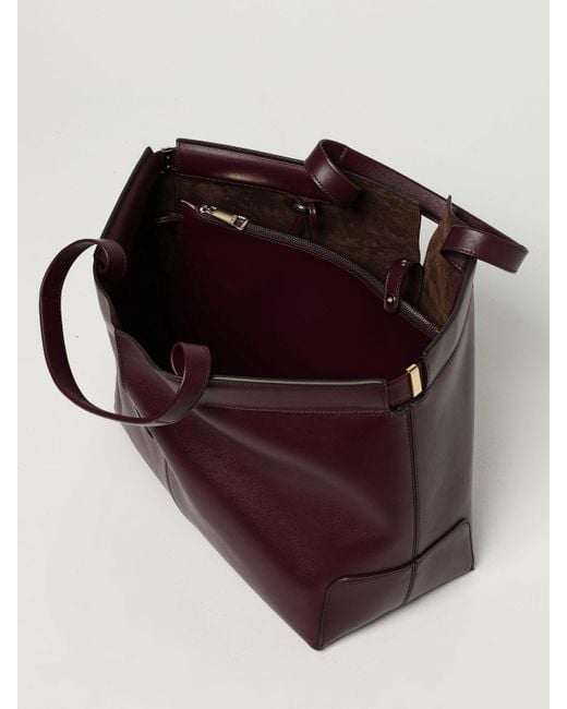 Tod's Purple Schultertasche Damen