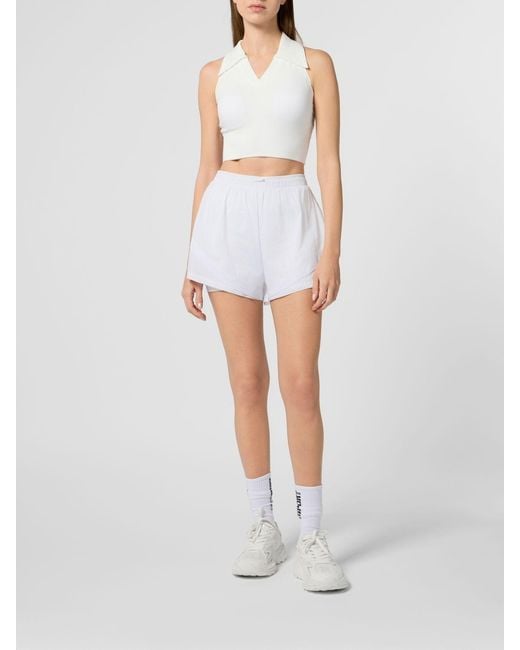 Philipp Plein White Polo Shirt