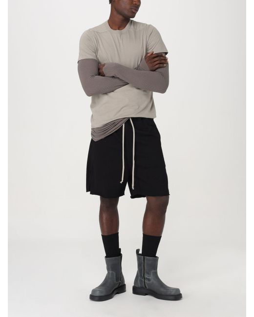 Pantalones cortos Rick Owens de hombre de color Black