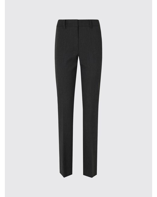 FEDERICA TOSI Black Slim Fit Tailored Trousers