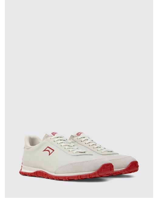 Camper White Leather Drift Walk Sneakers