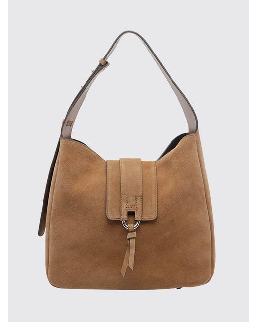 Hogan Brown Shoulder Bag