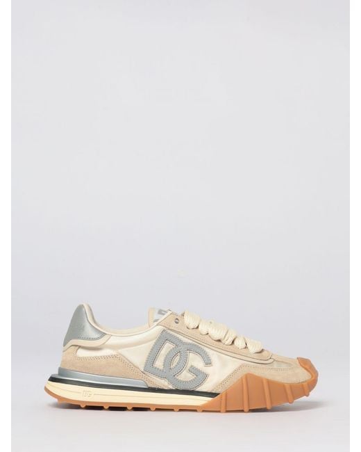 Dolce & Gabbana Natural Dolce &Amp Gabbana Dg Athletic Sneakers