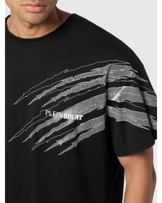 Philipp Plein Black T-Shirt for men