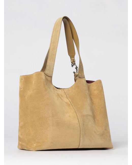 Coccinelle Natural C-Easy Large Grained Leather Bag