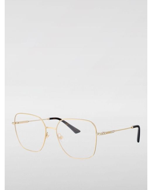 Jimmy Choo White Optical Frames