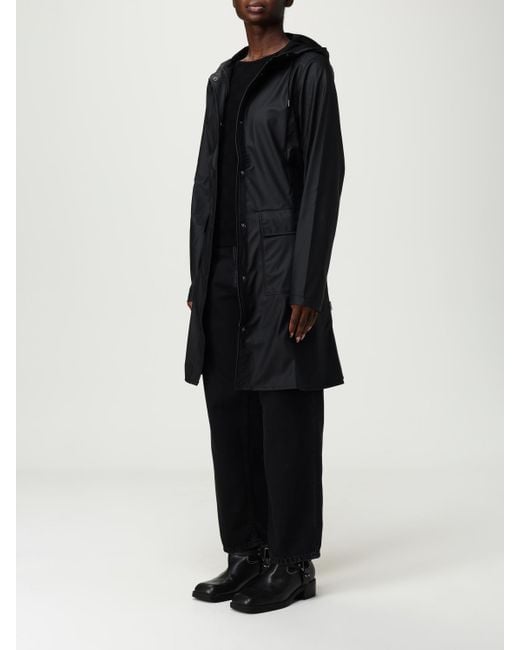 Rains Black Mantel Damen
