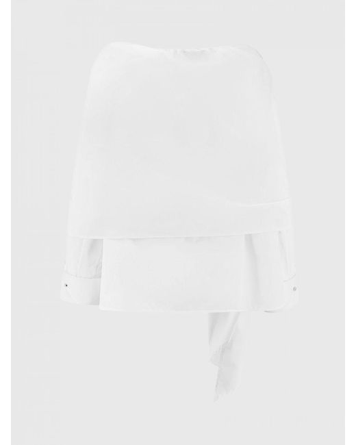 Max Mara White Curvone Cotton Shirt