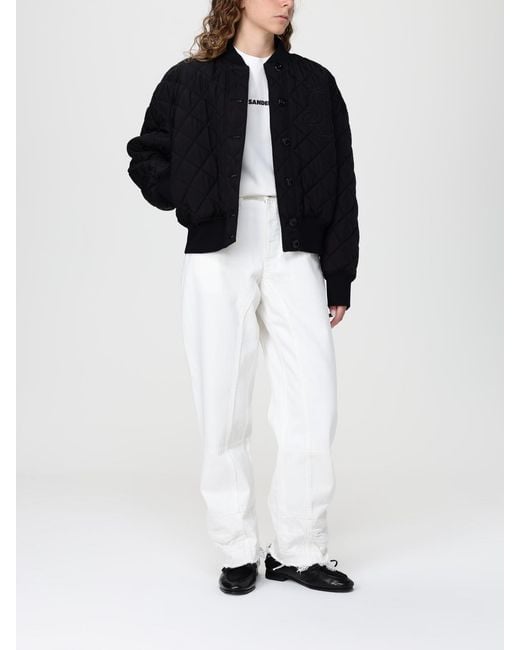 Impermeable Mujer Jil Sander de color Black