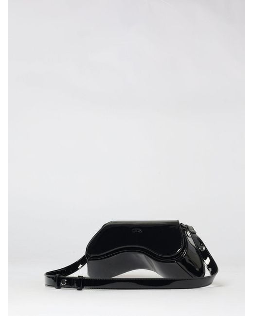 DIESEL White Play Crossbody Bag