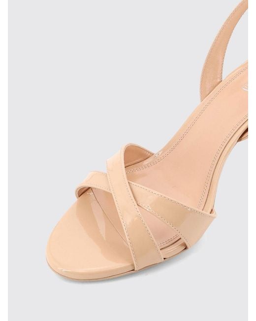 Paris Texas Pink Patent Leather Stiletto Heel Slingback Sandals