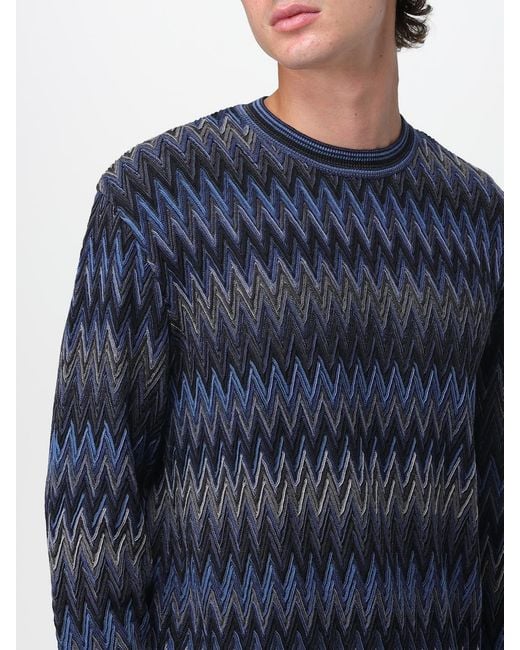 Missoni Blue Cardigan for men