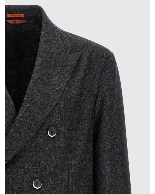 Barena Black Jacket for men