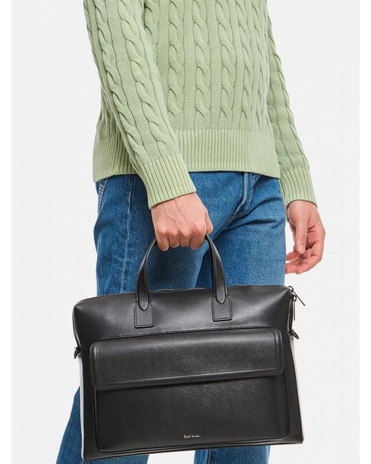 Borsa Da Ufficio di Paul Smith in Black da Uomo