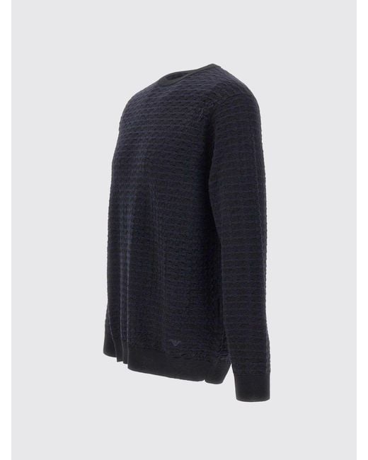 Emporio Armani Blue Sweater for men