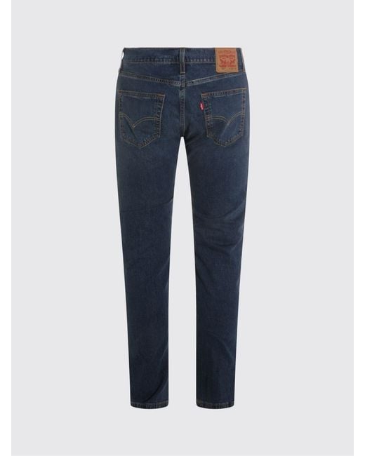 Levi's Blue 511 Cotton Blend Denim Jeans for men