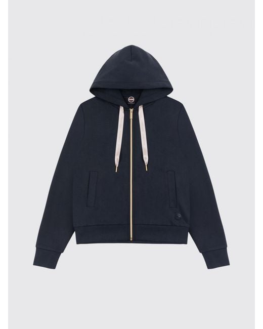Colmar Blue Hooded Zip Sweatshirt