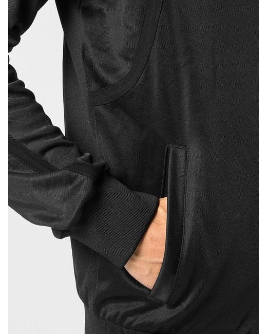 Philipp Plein Black Slim Fit Cotton-Blend Zip-Up Sweatshirt With High Neck for men