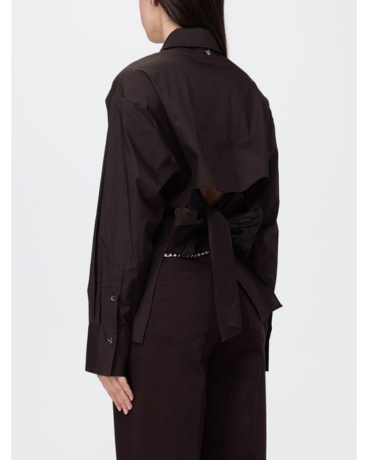 Liu Jo Black Cut-Out Shirt
