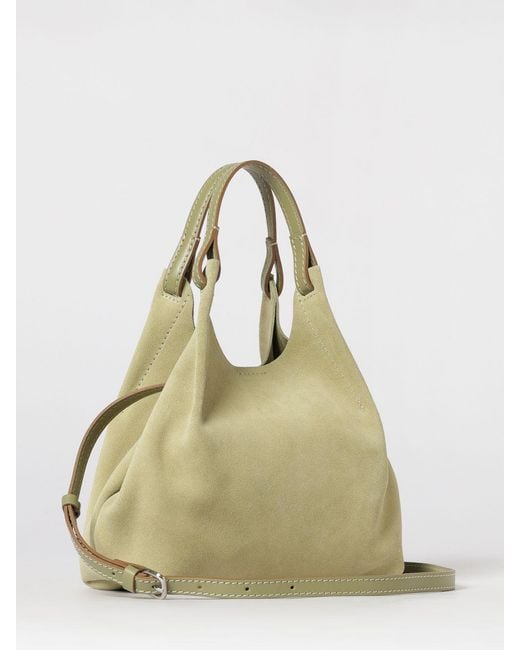 Gianni Chiarini Natural Dua Suede Bag