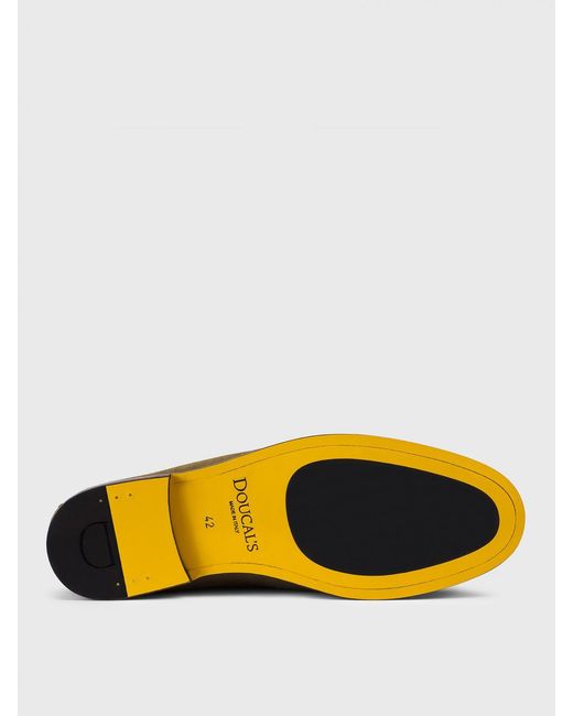 Doucal's Multicolor Suede Loafers for men