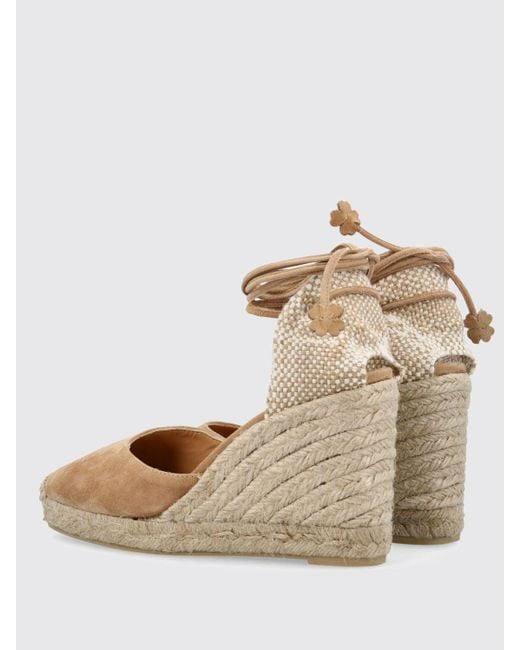 Castaner Natural Flat Shoes