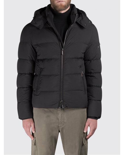 Abrigo Hombre Moorer de hombre de color Black