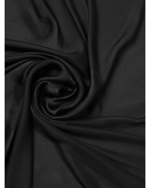 Saint Laurent Black Neckerchief
