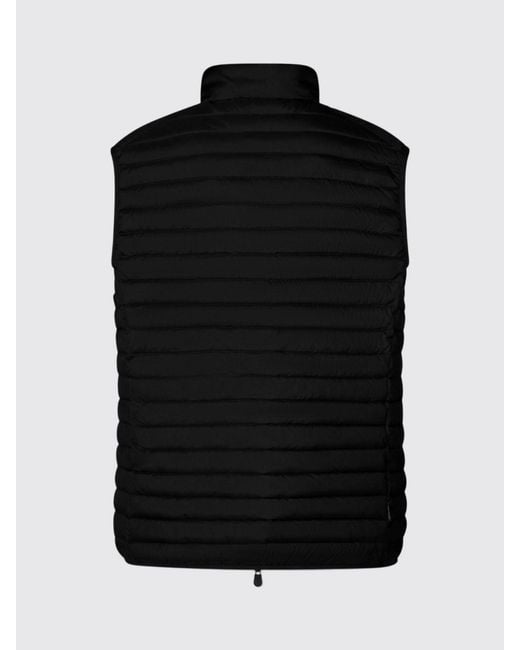 Save The Duck Blue Padded Nylon Vest for men