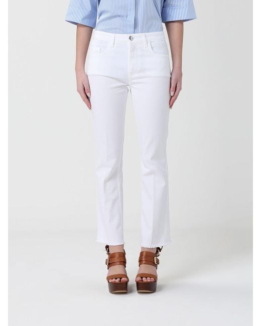 Fay White Skinny Jeans