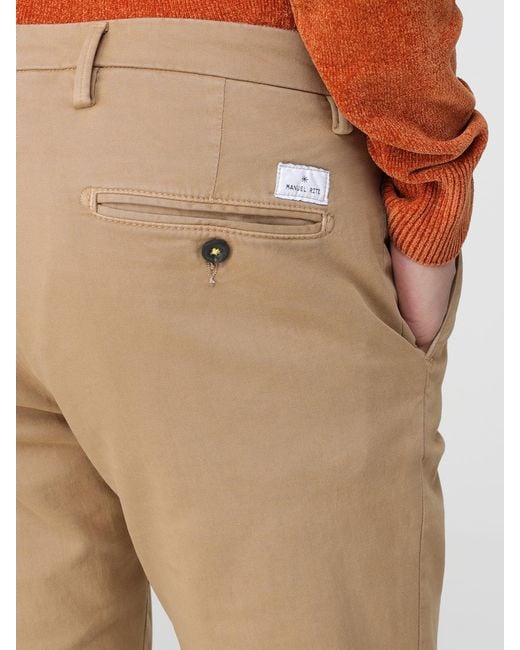 Manuel Ritz Natural Trousers for men