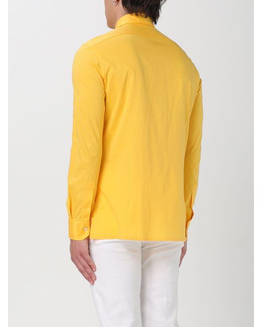 Kiton Yellow Shirt for men