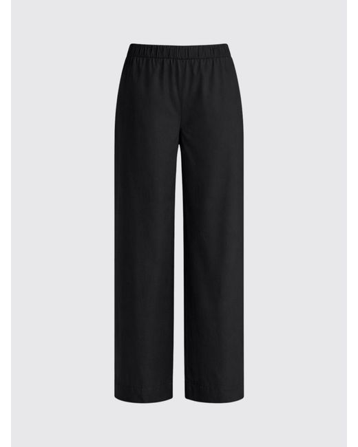 Liviana Conti Black Julian Cotton Trousers