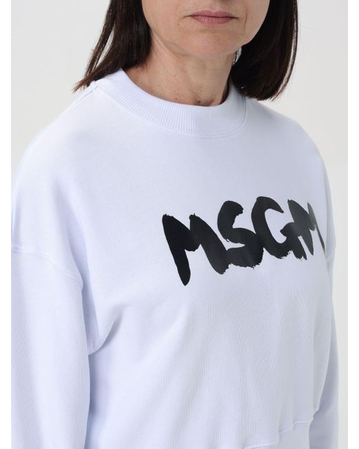 MSGM Blue Sweatshirt