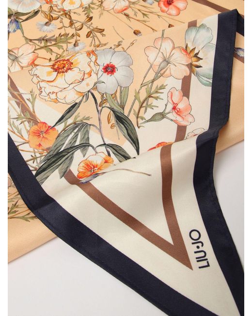 Liu Jo Natural Baroque Print Fabric Foulard
