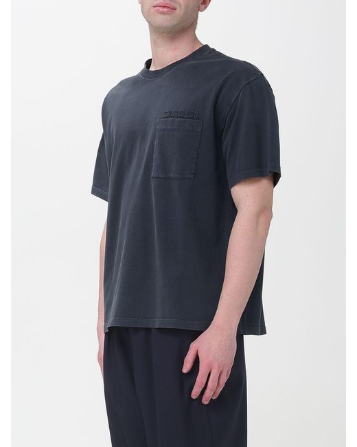 Marni Blue Basic Cotton T-Shirt for men