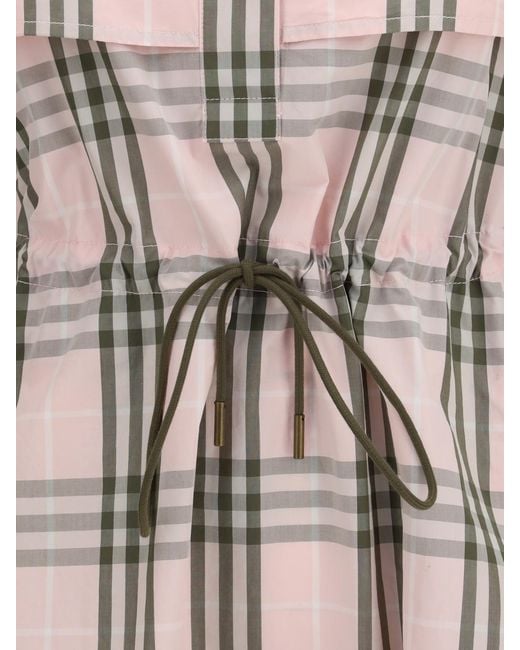 Burberry Natural Check Cotton Dress