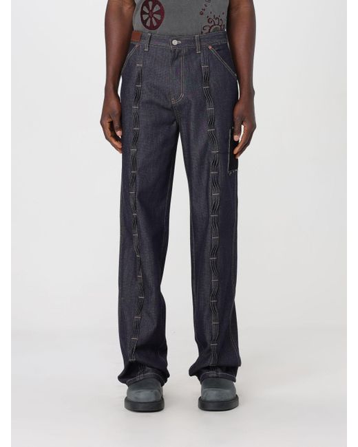 ANDERSSON BELL Blue Pants for men