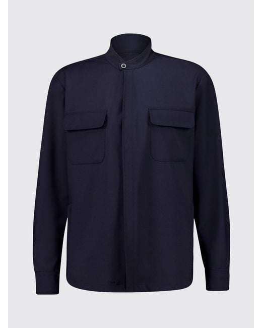 Boglioli Blue Jacket for men