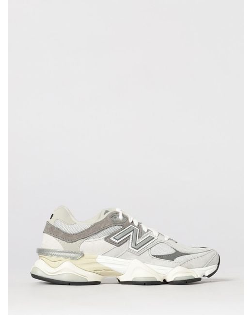 New Balance White 9060 Sneakers