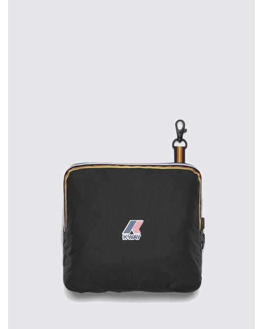 K-Way Black Travel Bag for men