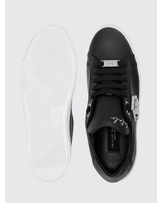 Philipp Plein Black Sneakers