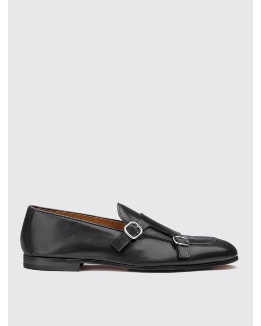 Doucal's Black Loafers for men