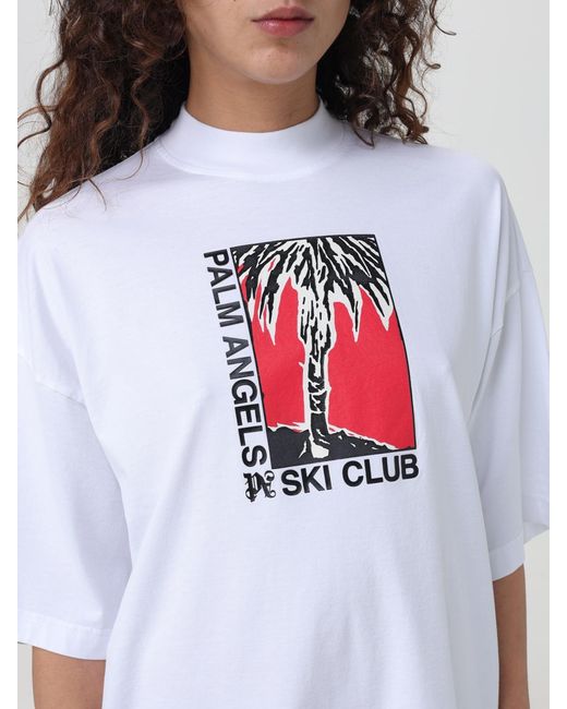 Palm Angels White T-shirt