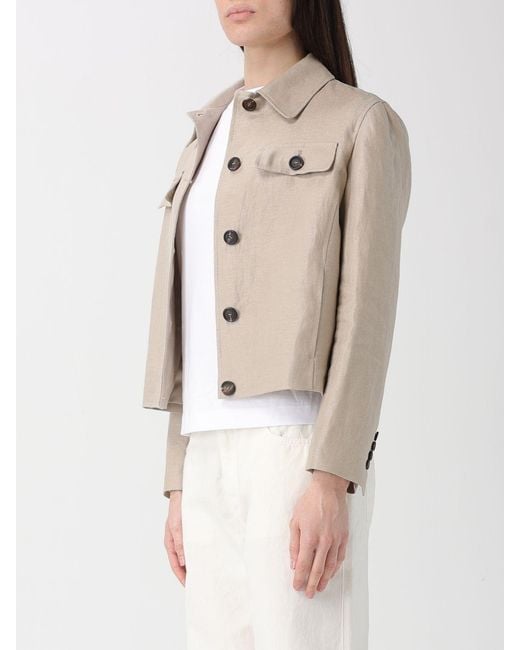 Brunello Cucinelli Natural Linen Saharan Jacket